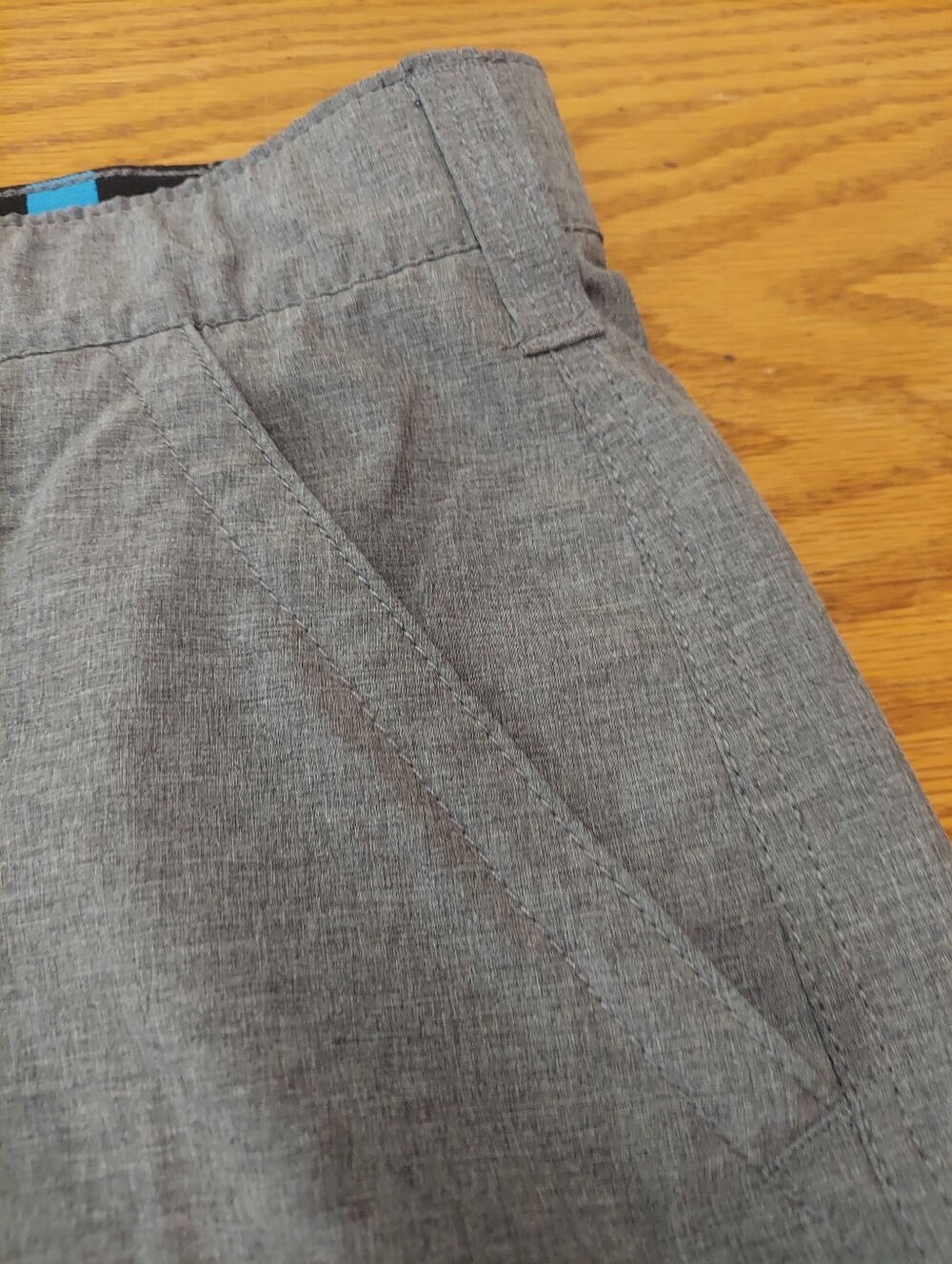 Iron Co. Mens 34 Gray Cargo Shorts Lightweight - Picture 4 of 8
